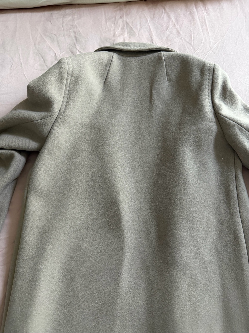 Aritzia The Stedman Women's Wool-Blend Coat in Light Beige - Picture 3 of 3